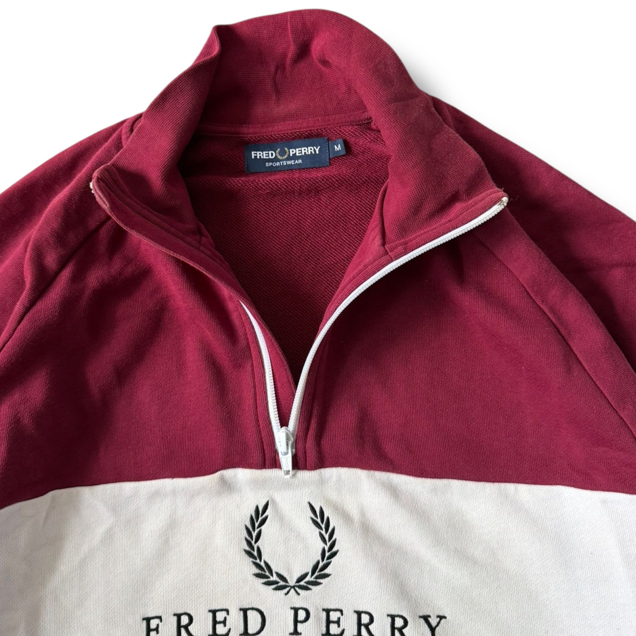 Fred Perry 1/4 Zipper (M)