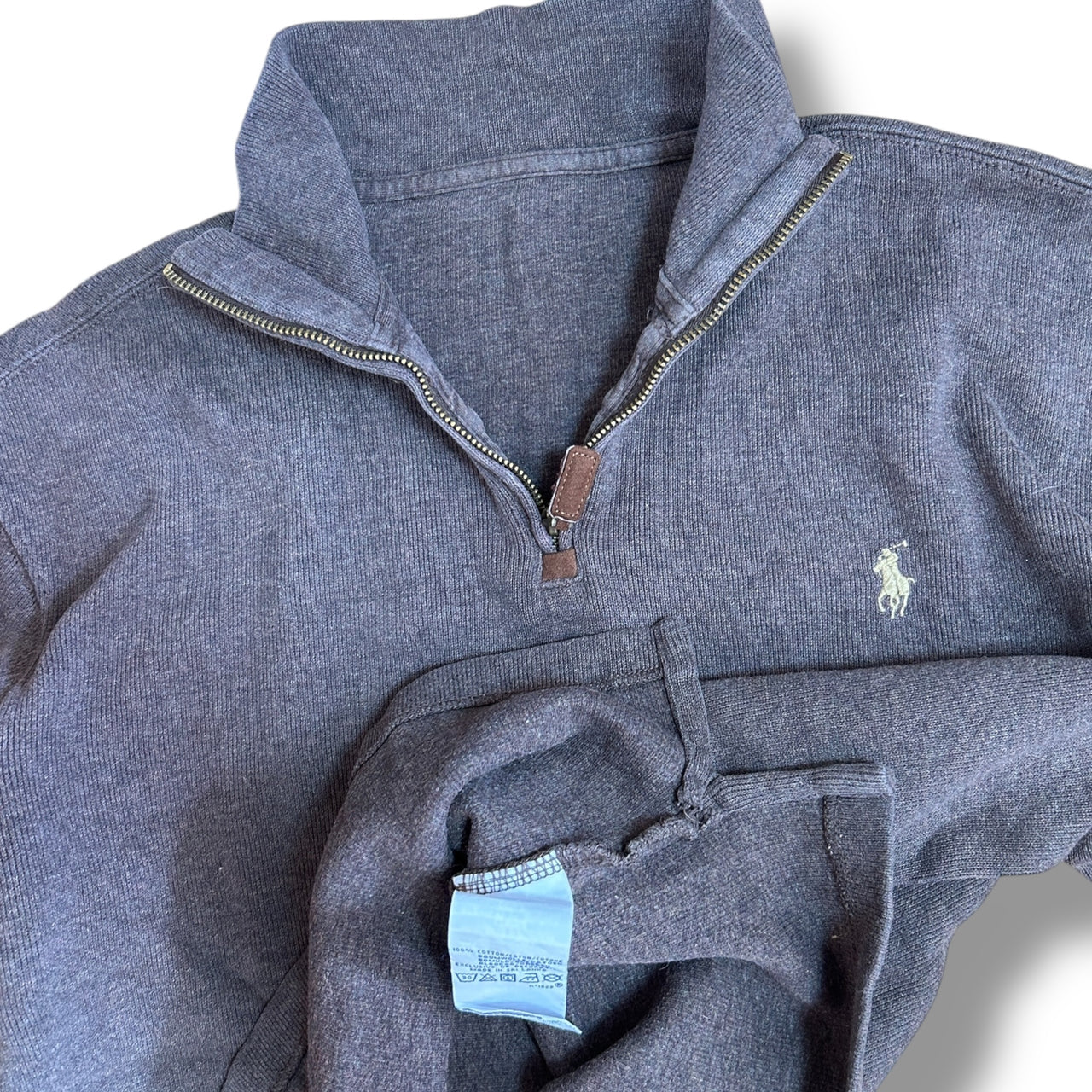 Ralph Lauren 1/4 Sweater (M)